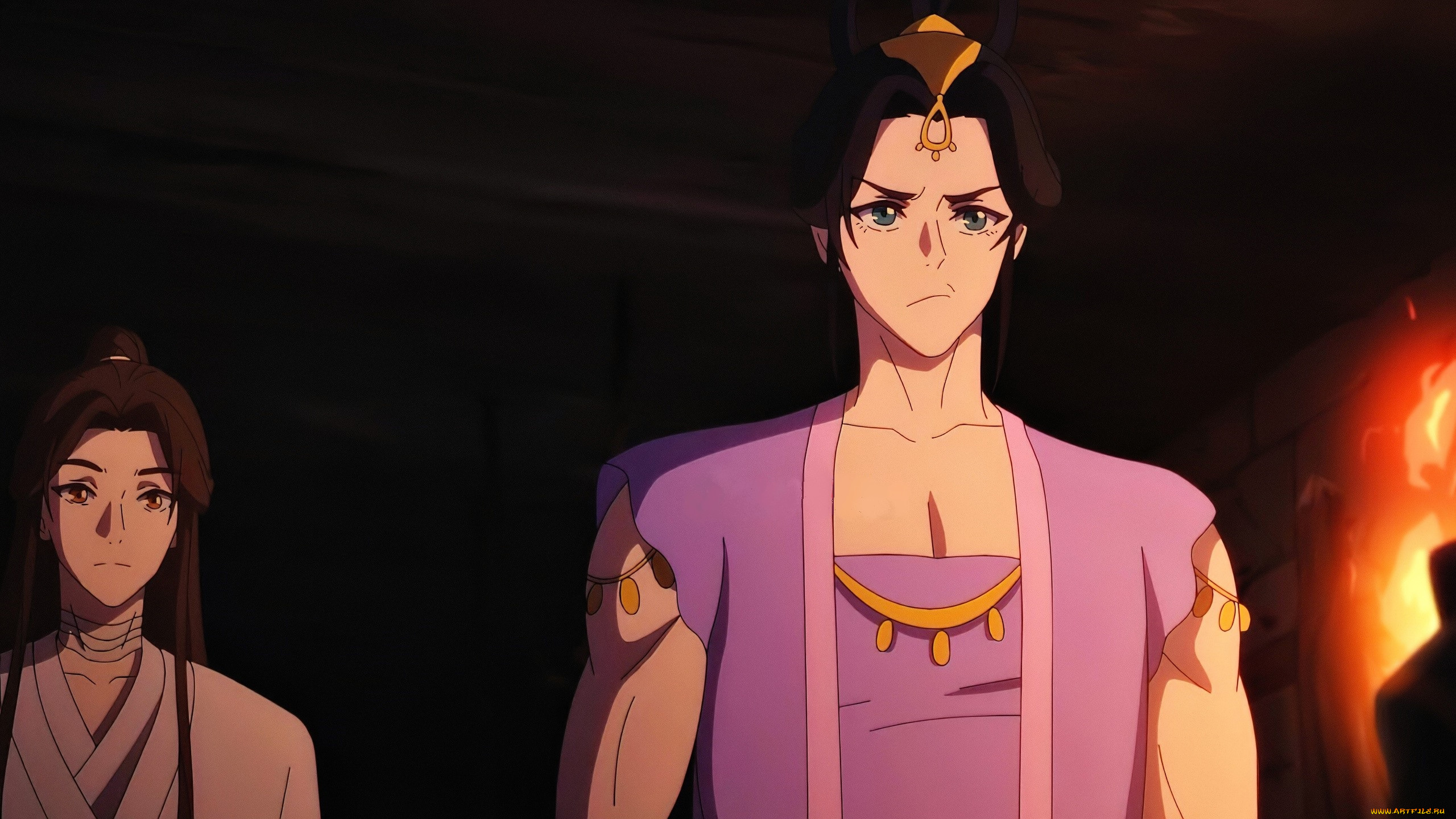 аниме, tian, guan, ci, fu, персонажи