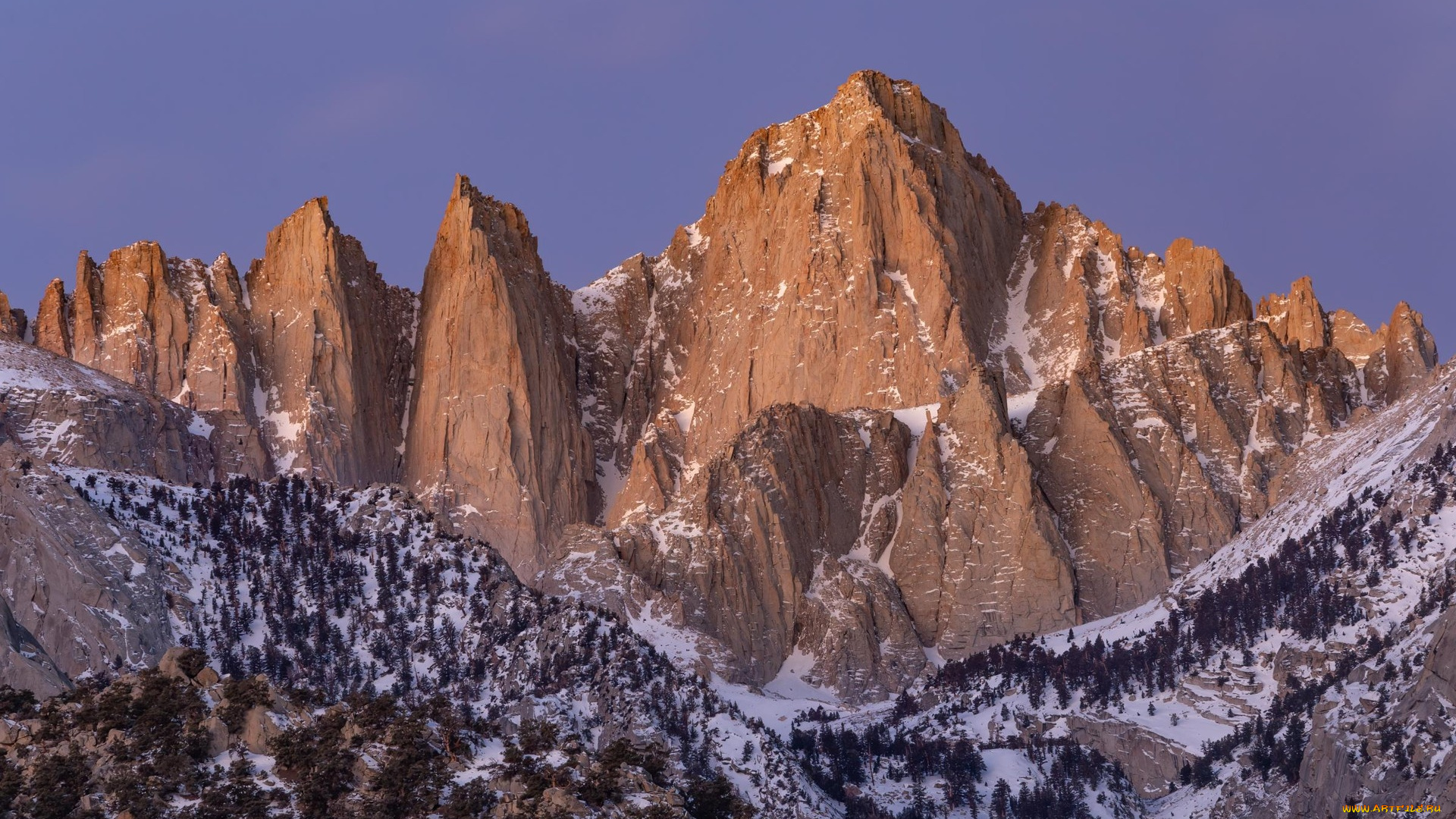 mount, whitney, california, природа, горы, mount, whitney