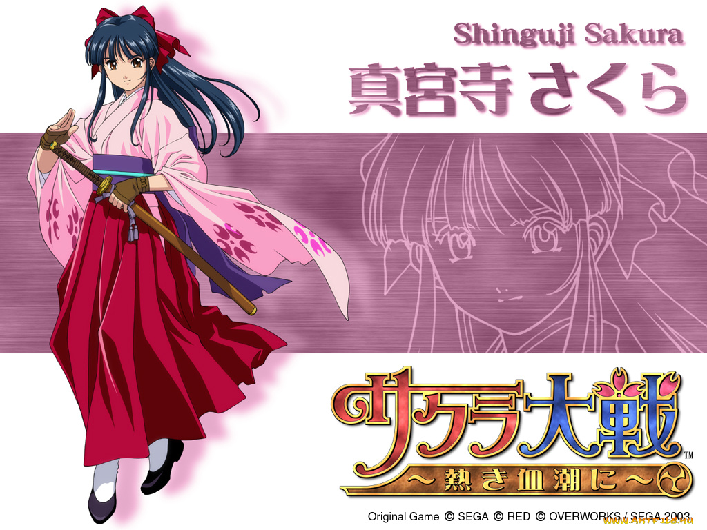 аниме, sakura, wars