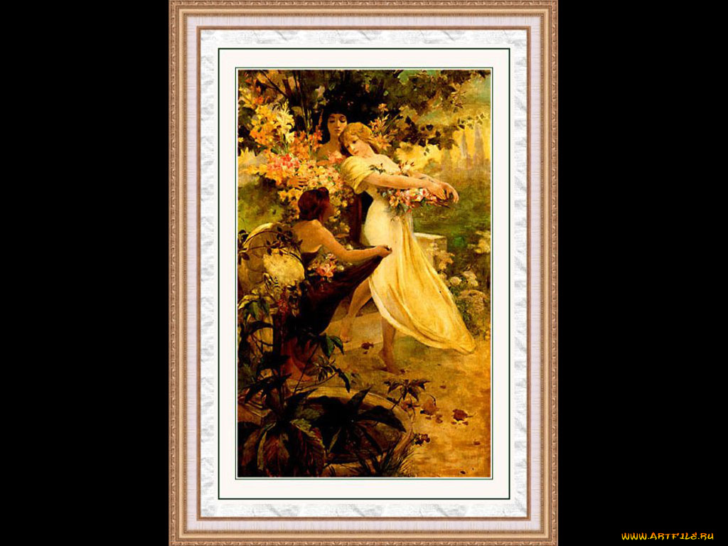 рисованные, люди