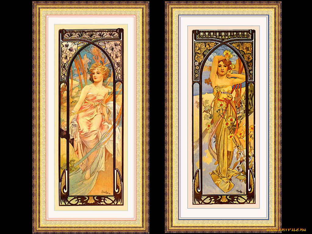 рисованные, люди