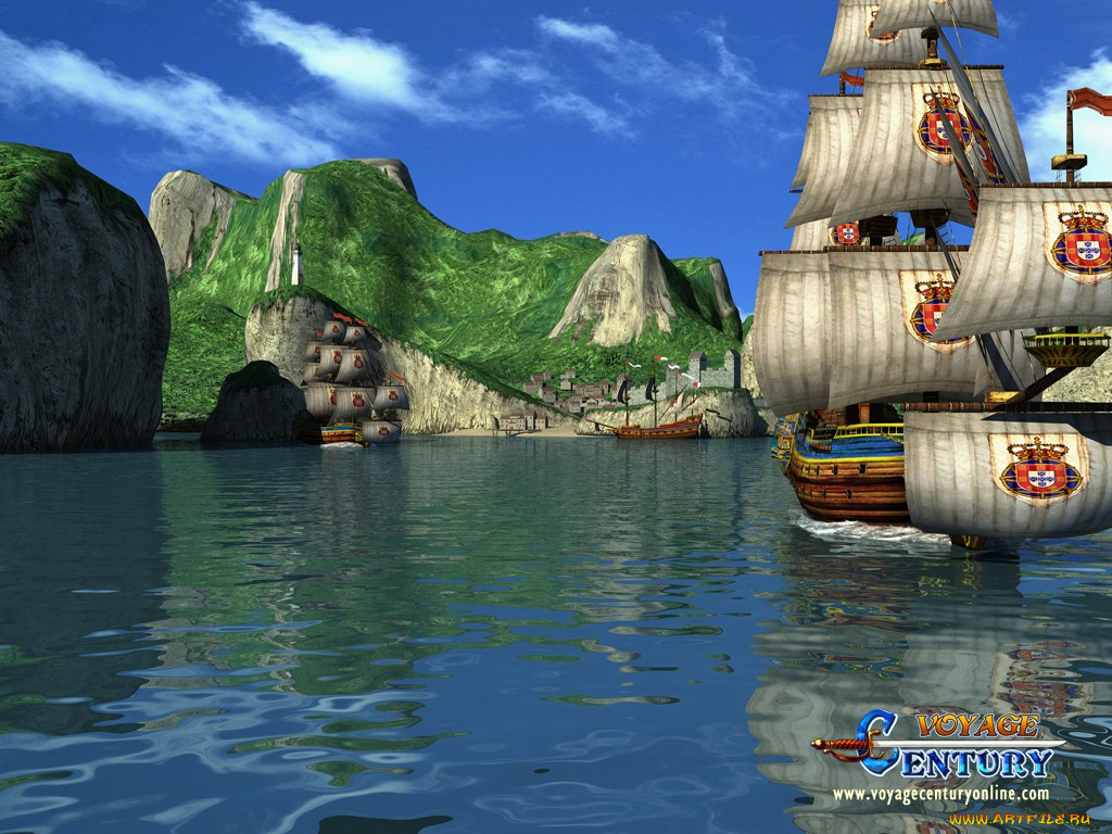 видео, игры, пираты, онлайн, voyage, century, online