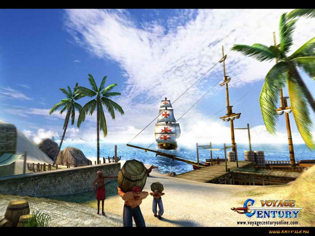 видео, игры, пираты, онлайн, voyage, century, online