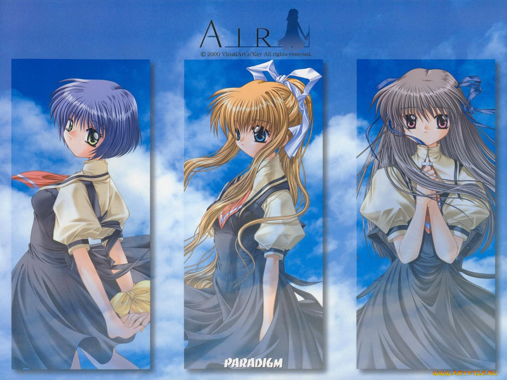 аниме, air