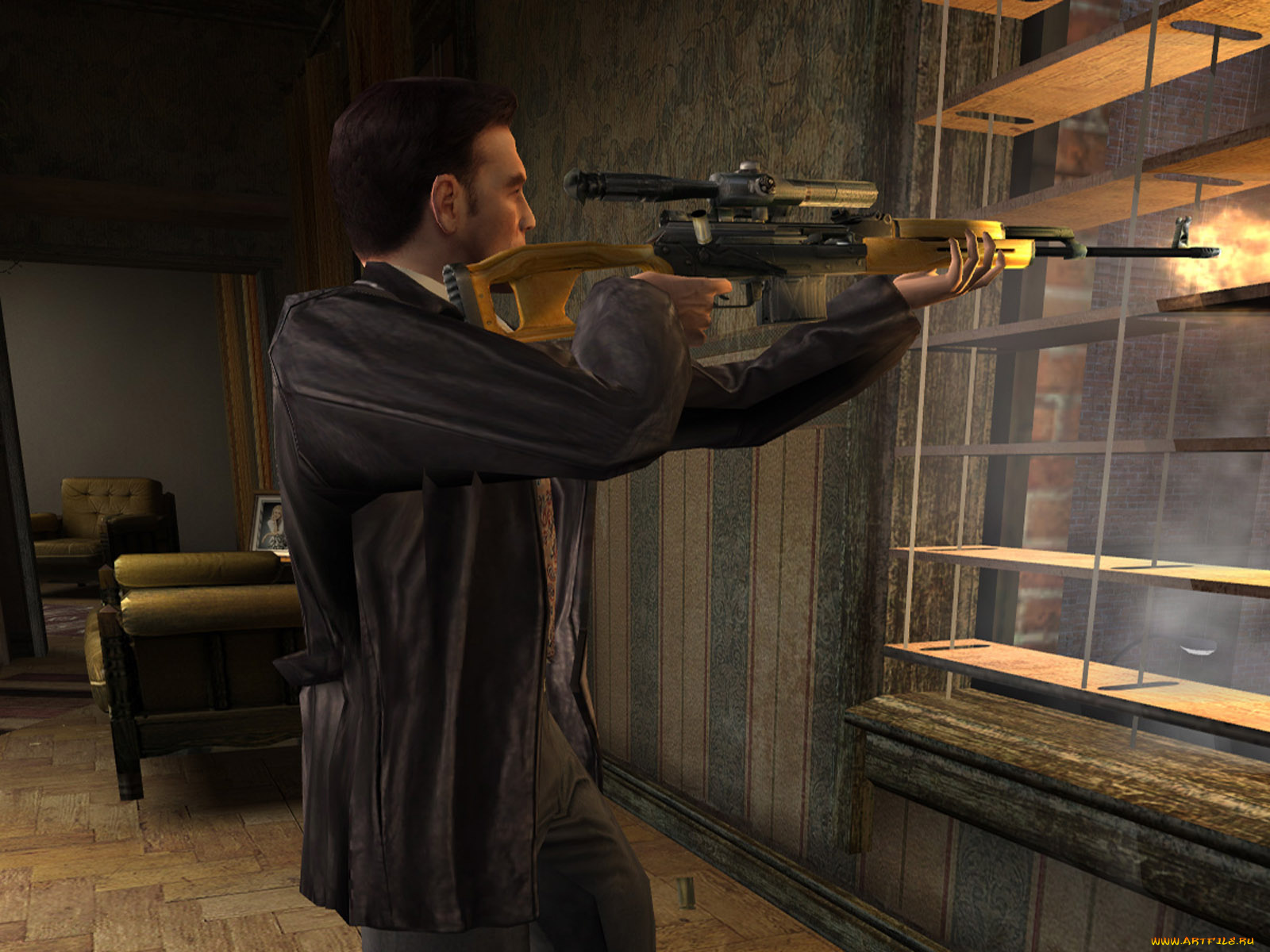 видео, игры, max, payne, the, fall, of