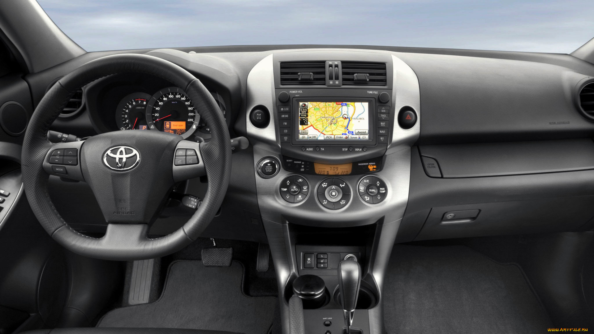 rav4, 2009, автомобили, спидометры, торпедо