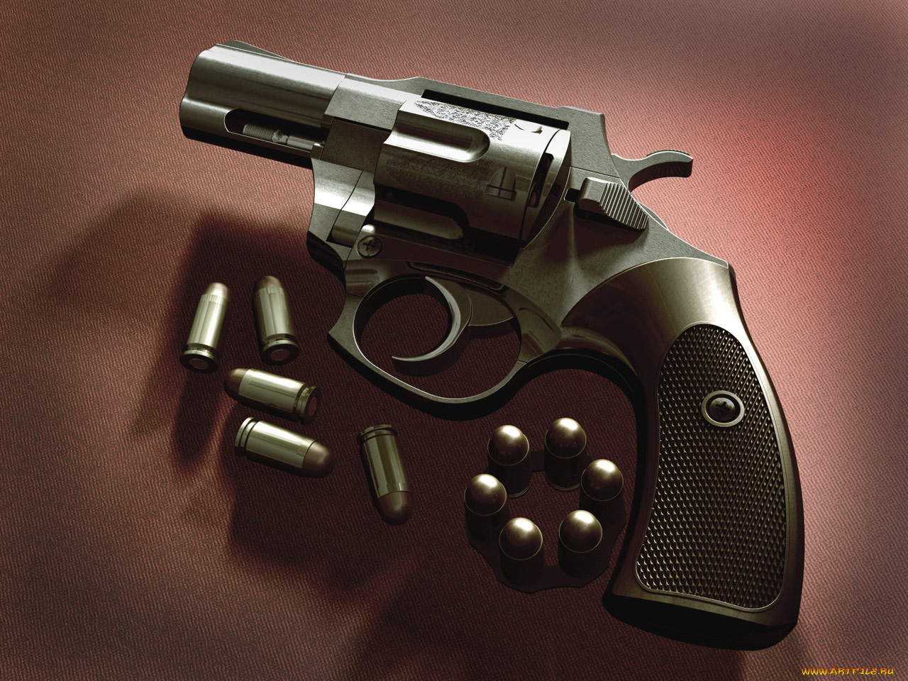 оружие, револьверы