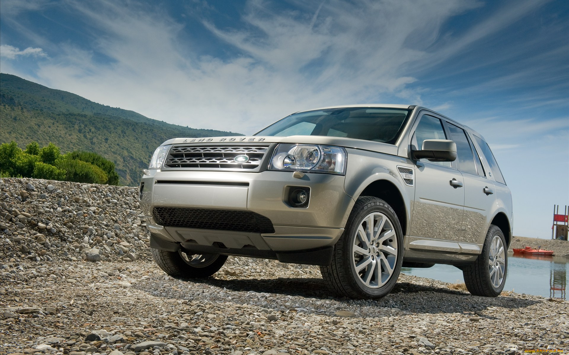автомобили, land, rover, freelander