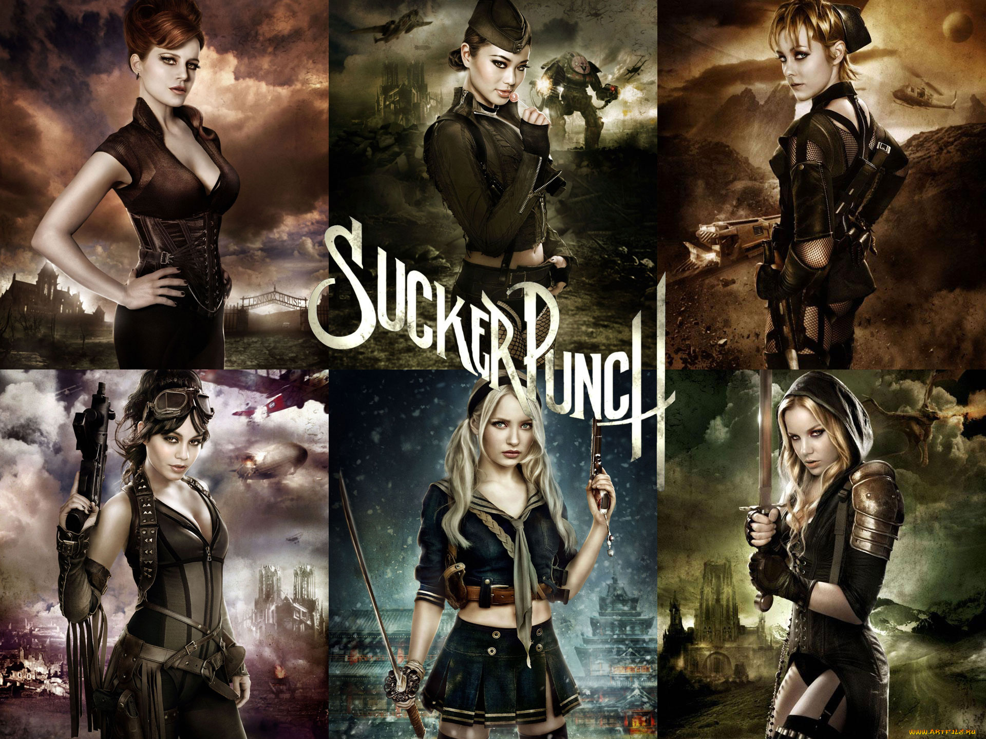 sucker, punch, кино, фильмы