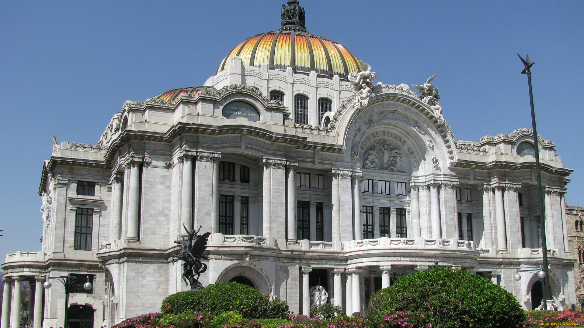 palacio, de, bellas, artes, мехико, города, дворцы, замки, крепости, мексика