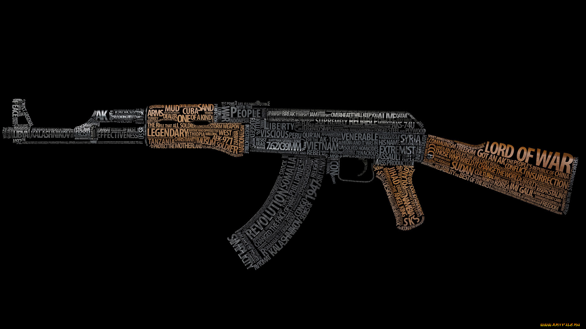 ак, как, бренд, оружие, автоматы, автомат