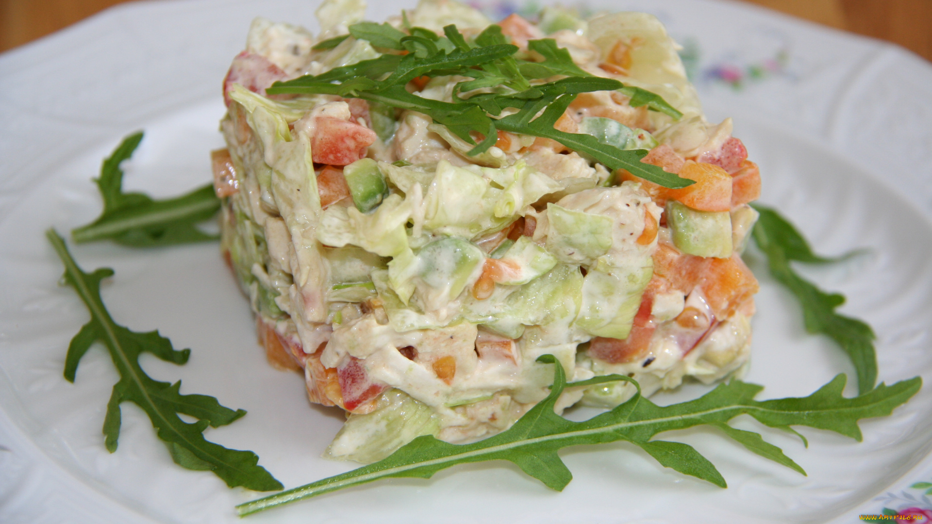 еда, салаты, закуски, слои