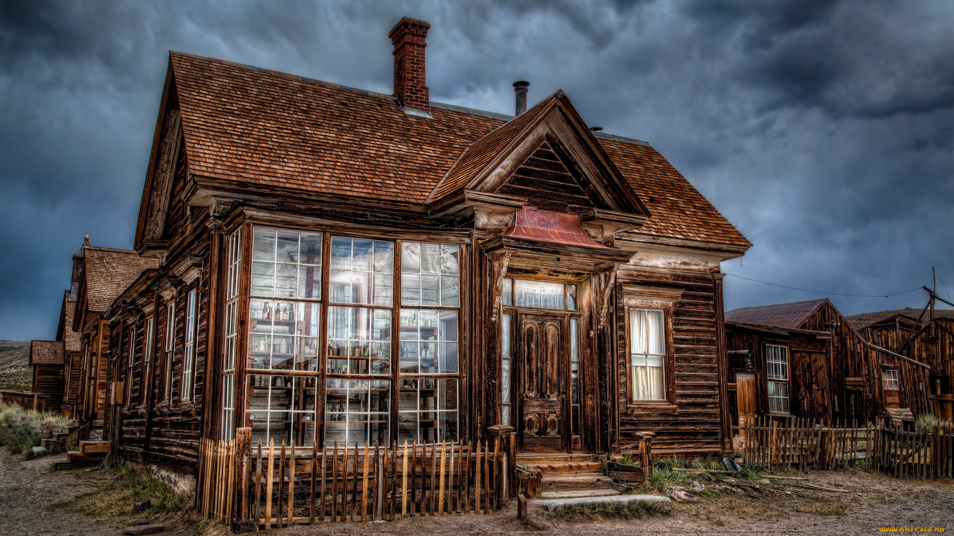 город, призрак, bodie, калифорния, сша, города, здания, дома