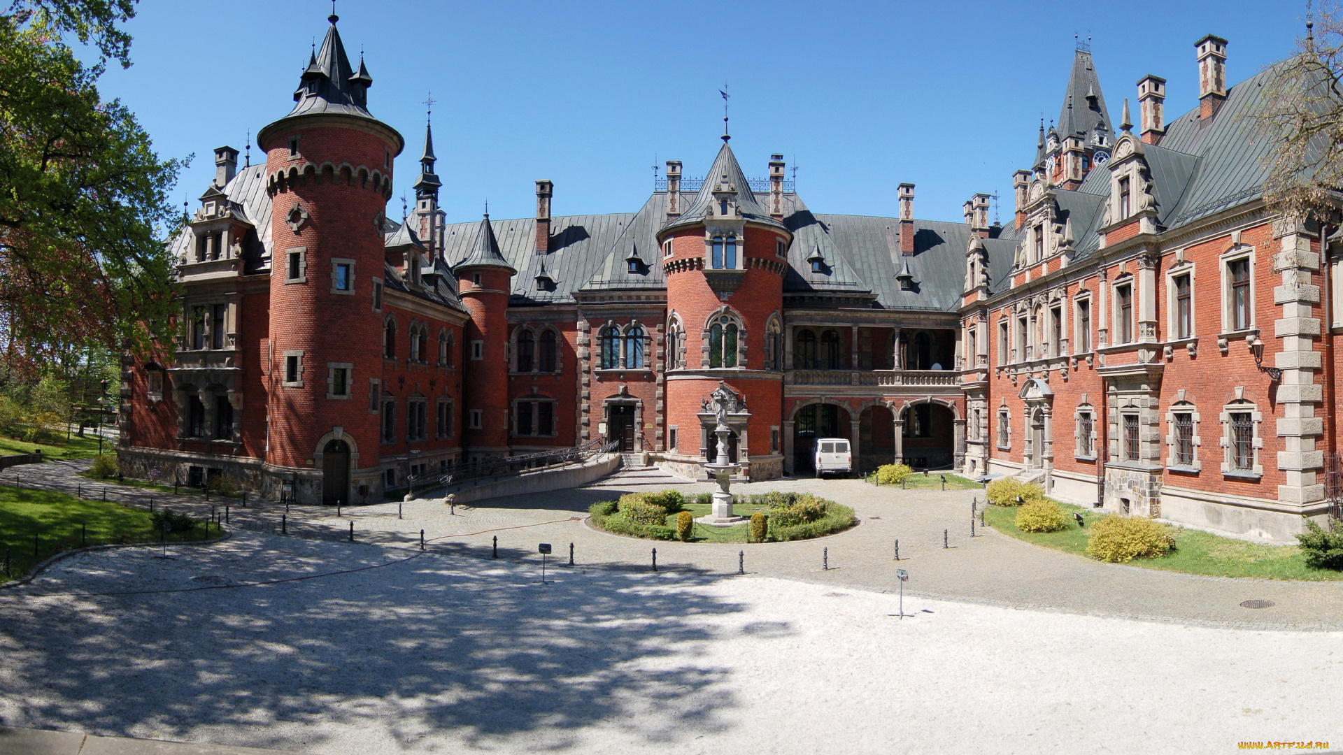 plawniowice, palac, польша, города, дворцы, замки, крепости, дворец