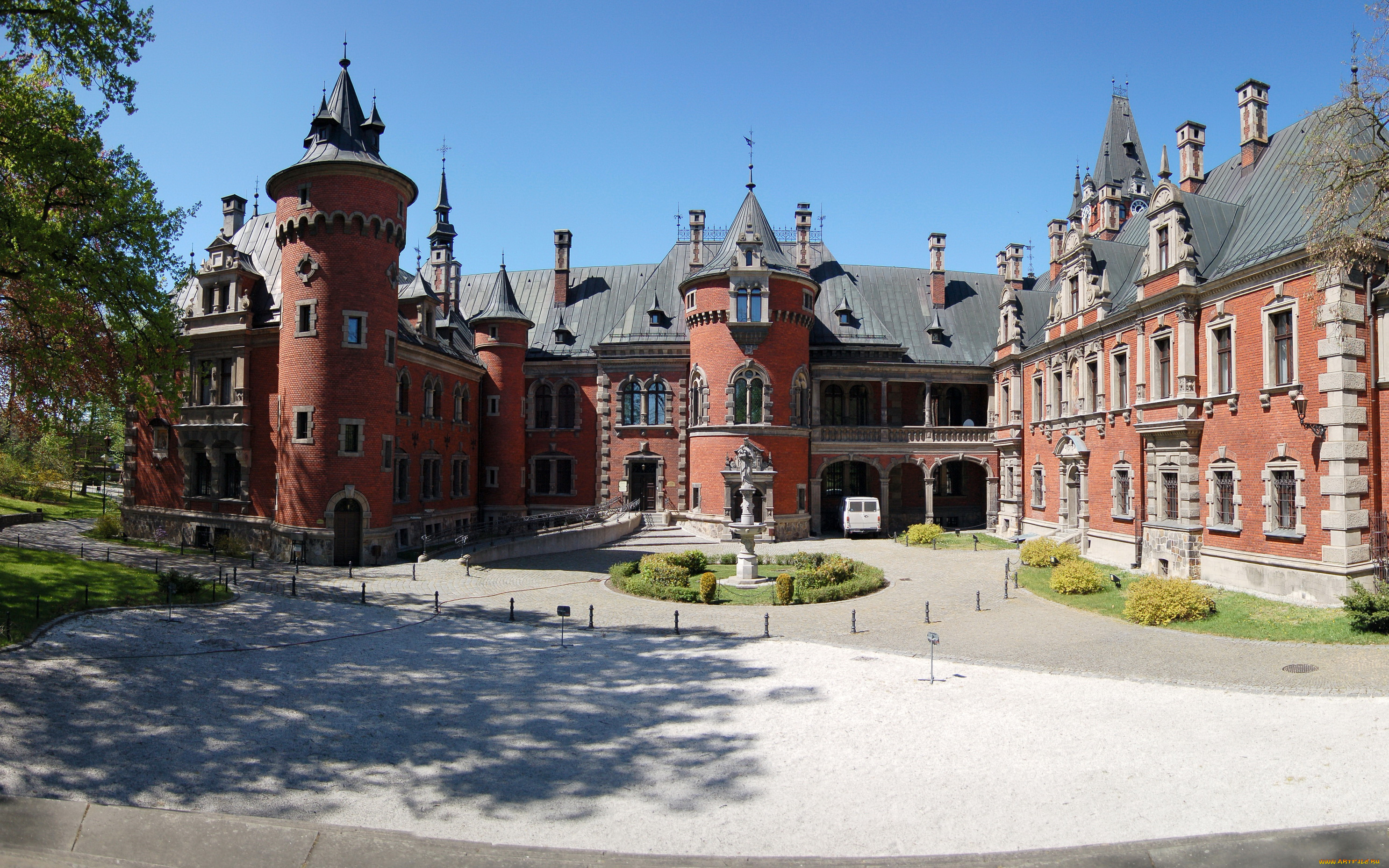 plawniowice, palac, польша, города, дворцы, замки, крепости, дворец