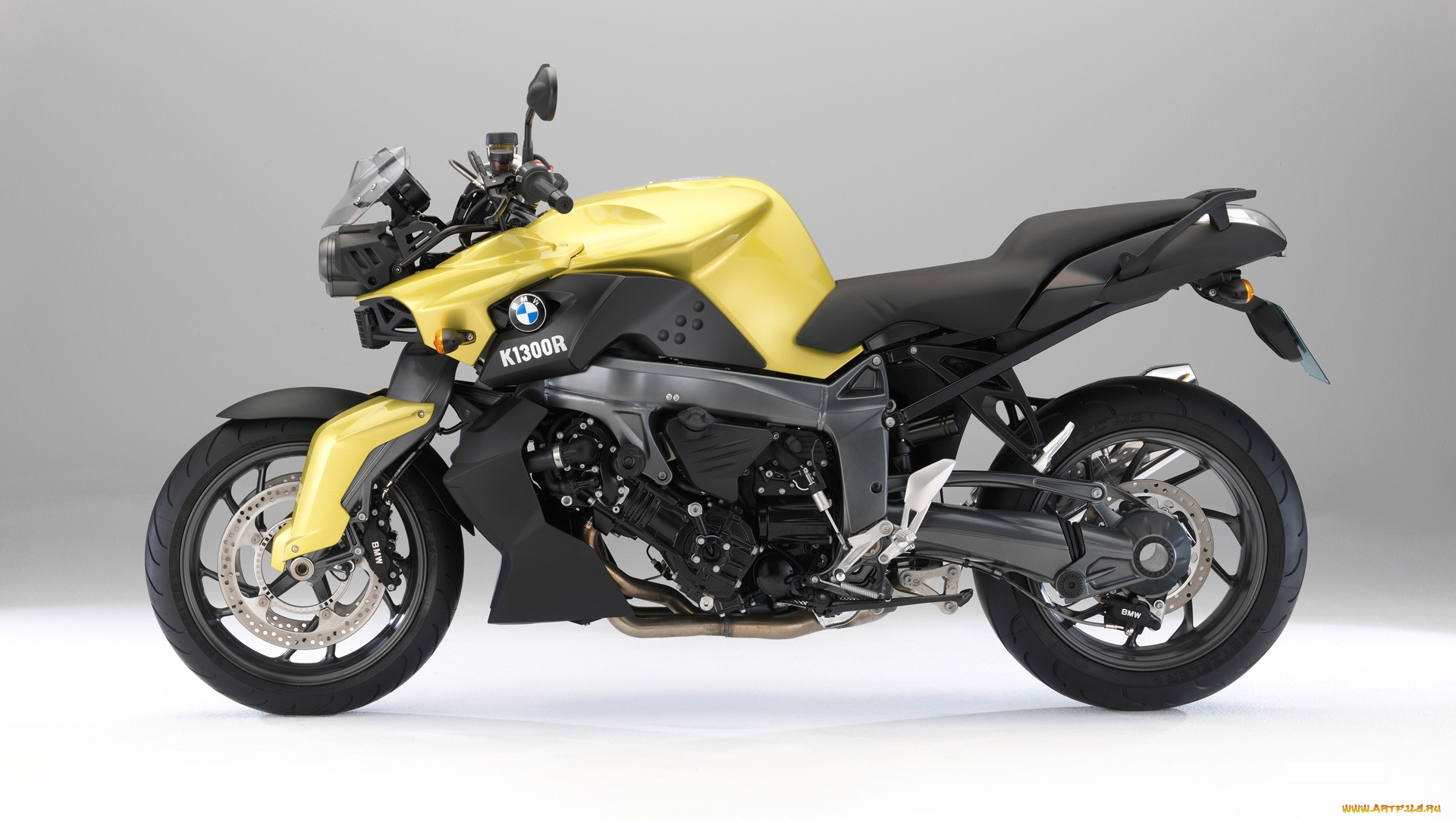 мотоциклы, bmw, k-1300, r, 2010, желтый