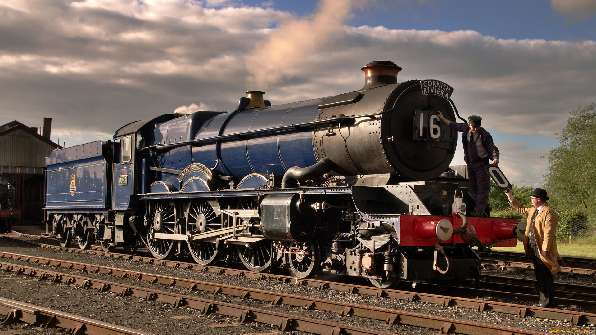 техника, паровозы, паровоз, вагоны