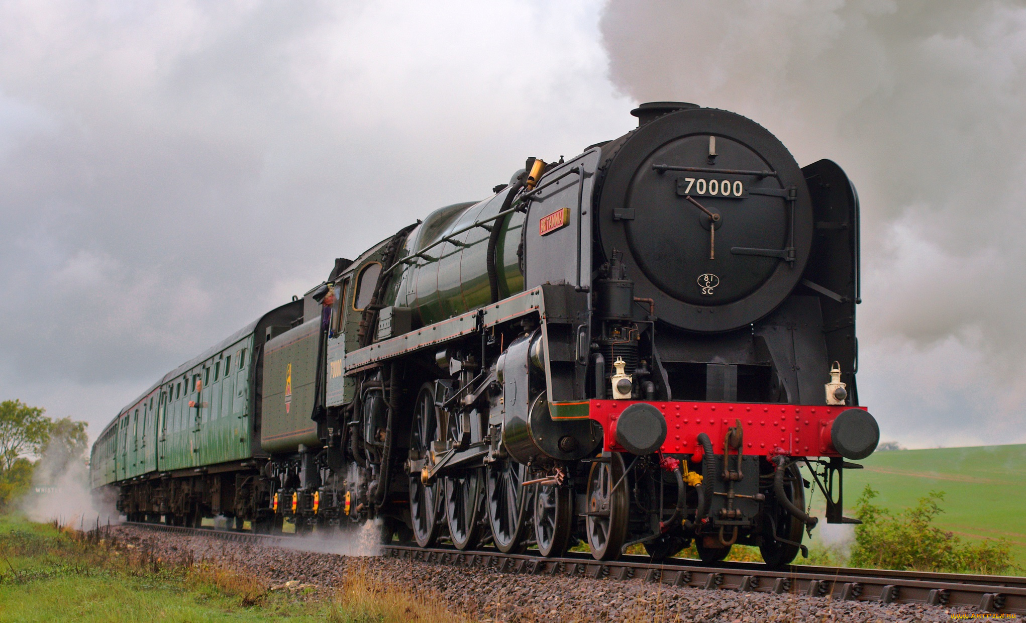 техника, паровозы, паровоз, вагоны