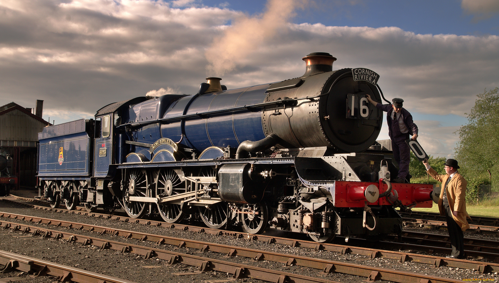 техника, паровозы, паровоз, вагоны