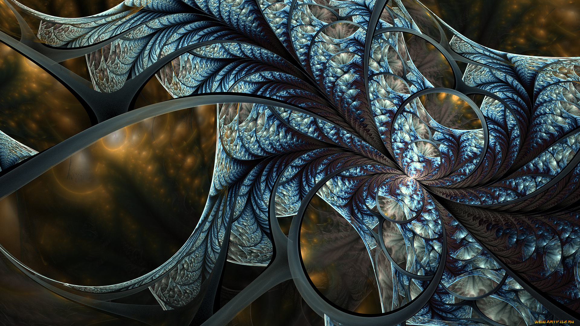 3д, графика, фракталы, , fractal, фон, цвета, узор