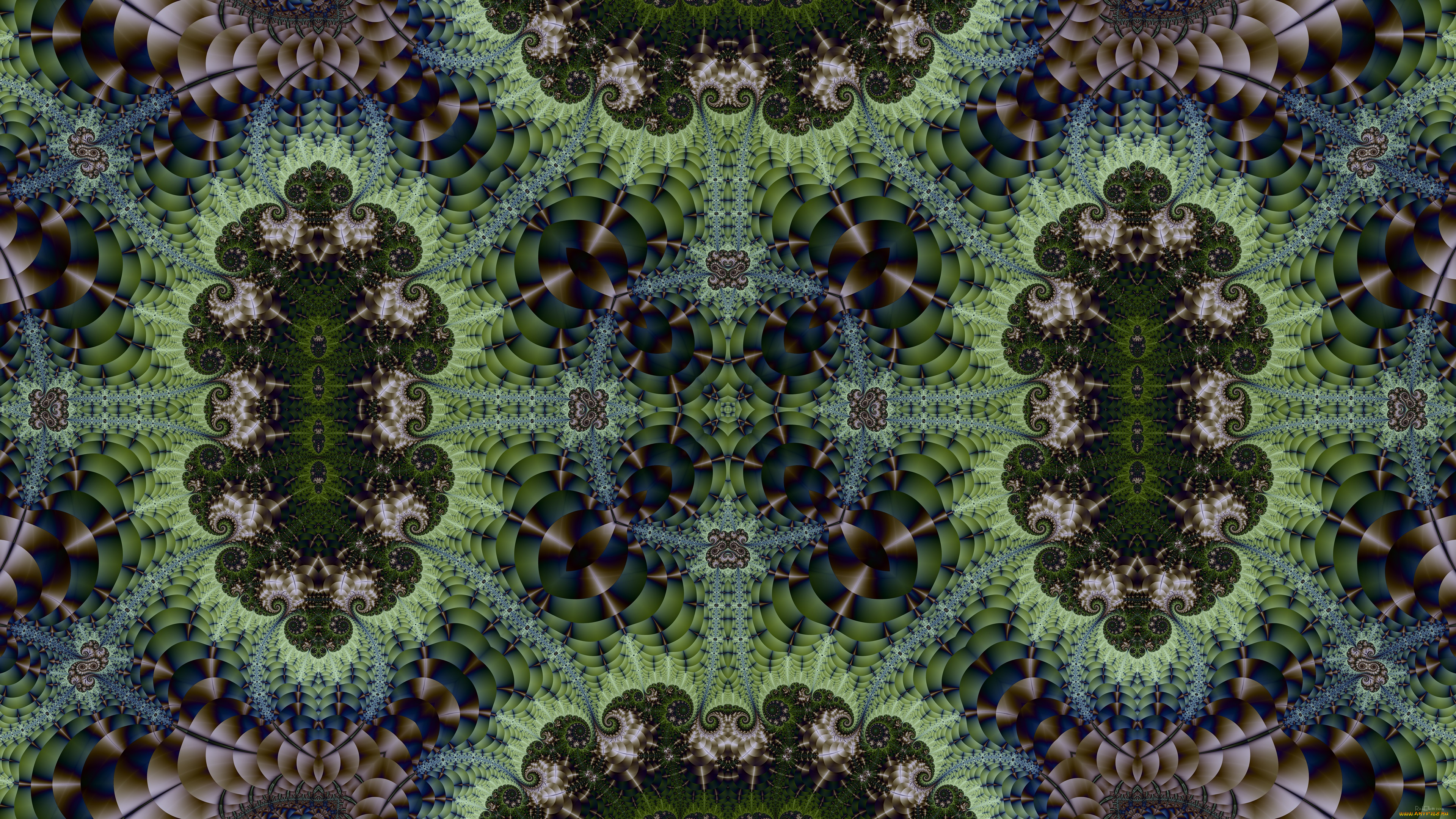 3д, графика, фракталы, , fractal, фон, цвета, узор