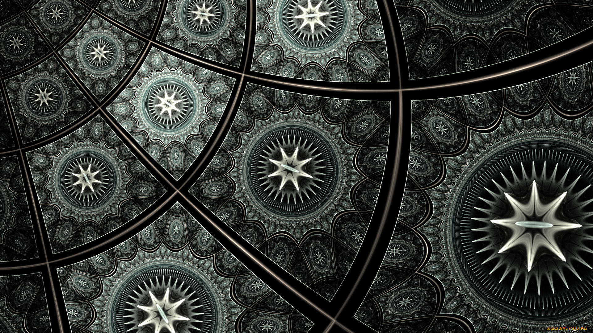 3д, графика, фракталы, , fractal, цвета, фон, узор