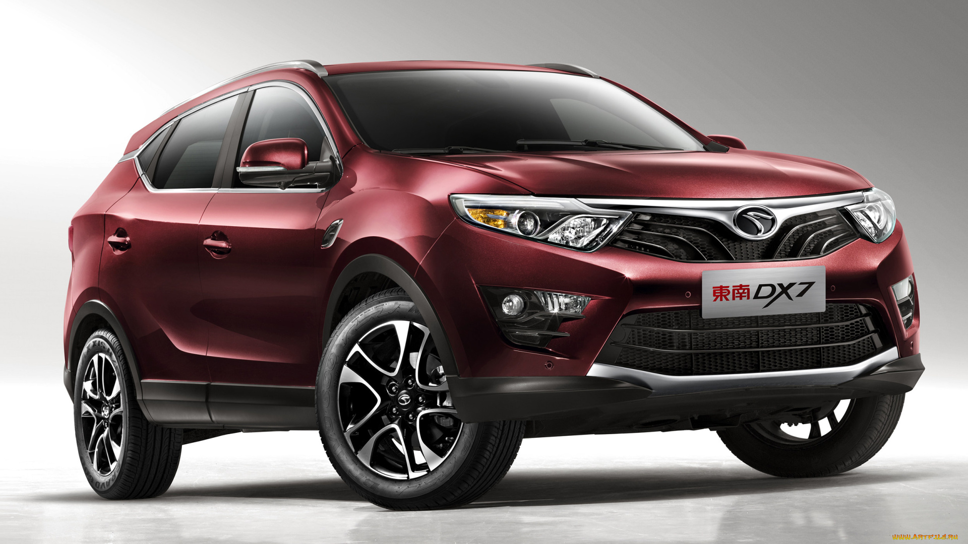 автомобили, soueast, красный, 2015г, dx7