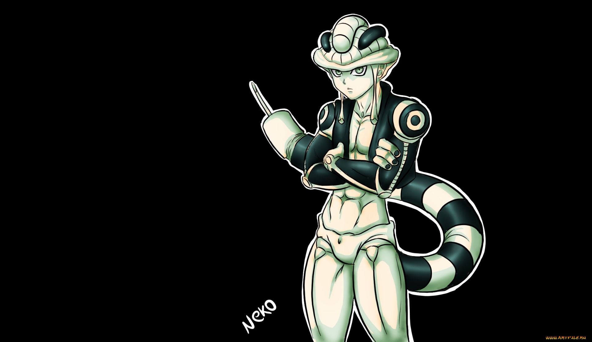 аниме, hunter, x, hunter, король, меруэм, арт