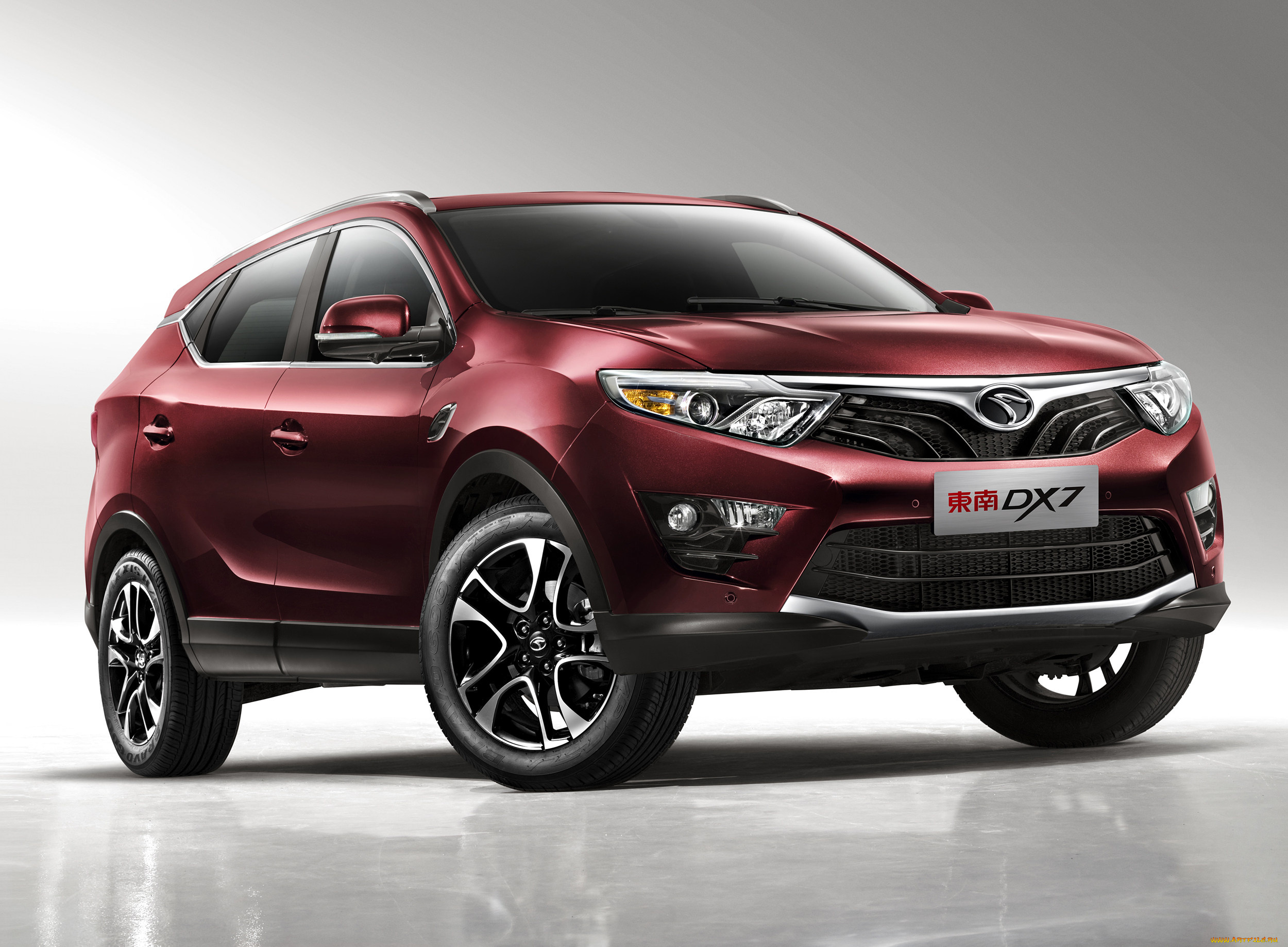автомобили, soueast, красный, 2015г, dx7