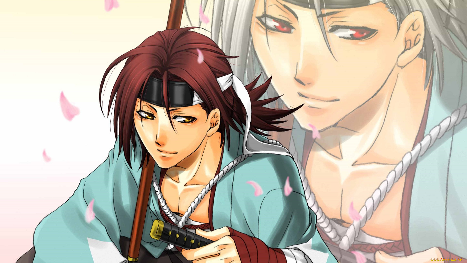 аниме, hakuouki, harada, sanosuke