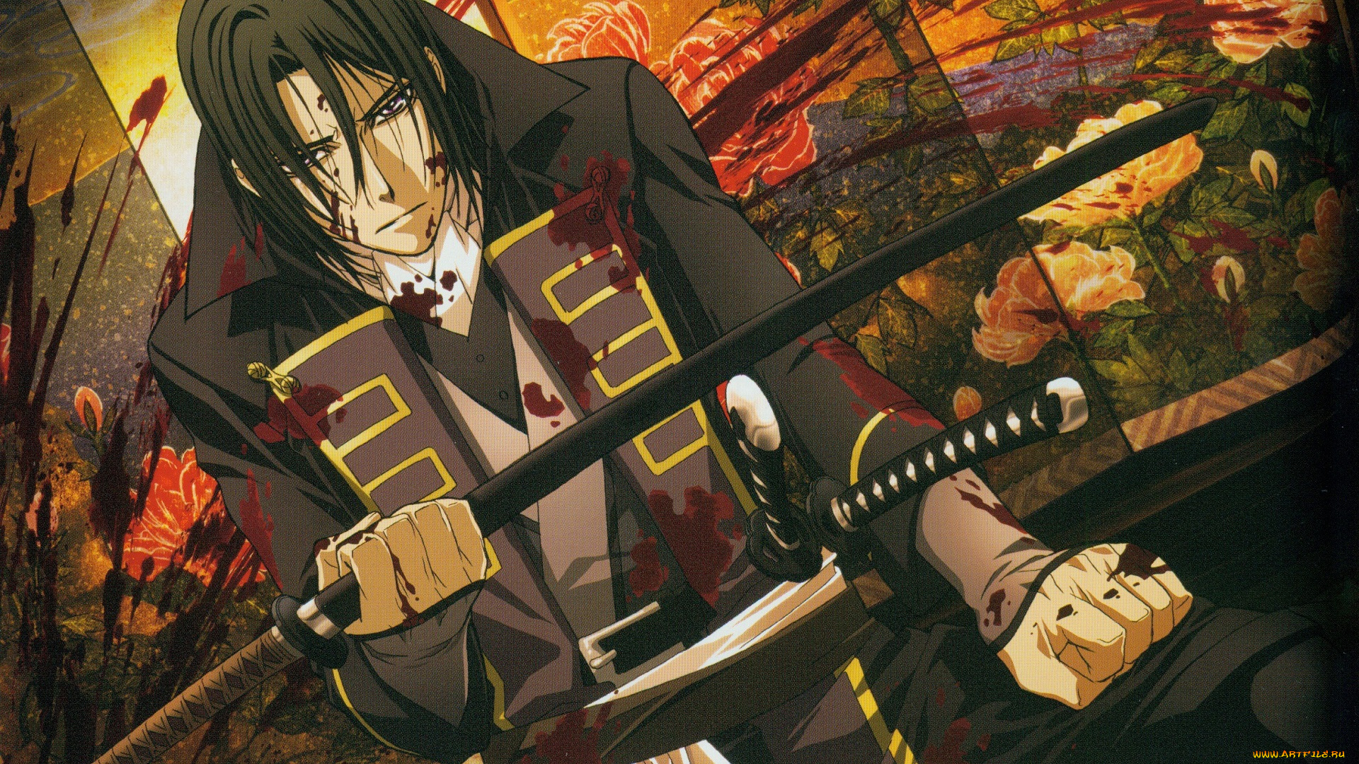 аниме, hakuouki, hijikata, toshizou