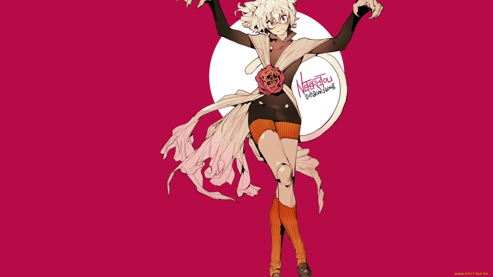 аниме, hunter, x, hunter, nefelpitou