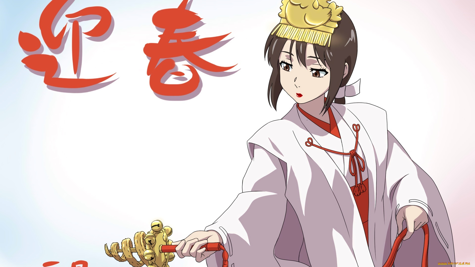 аниме, kimi, no, na, wa, фон, взгляд, девушка