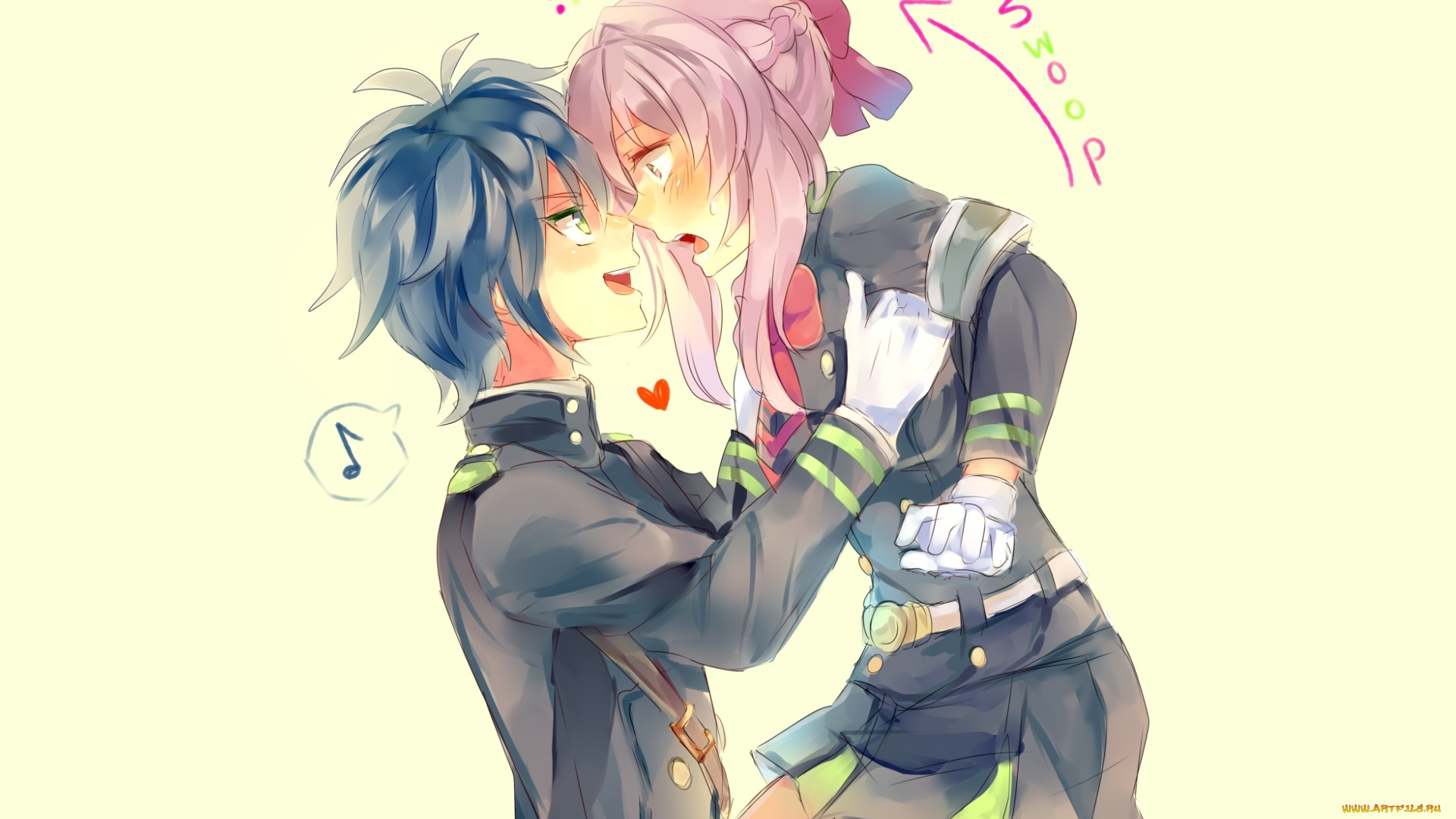 аниме, owari, no, seraph, последний, серафим