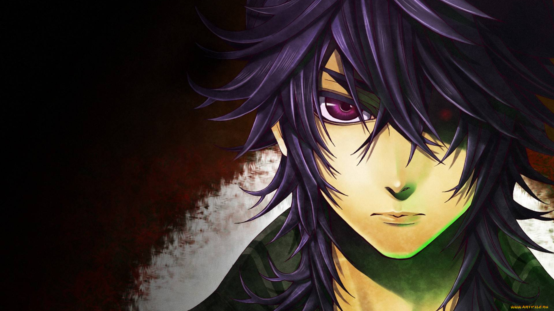 аниме, shiki, парень