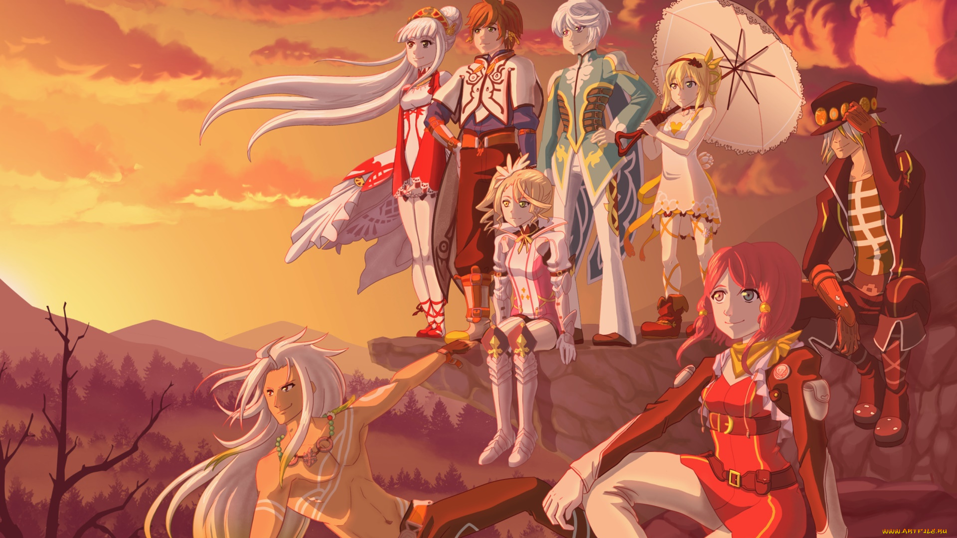 аниме, tales, of, zestiria, персонаж