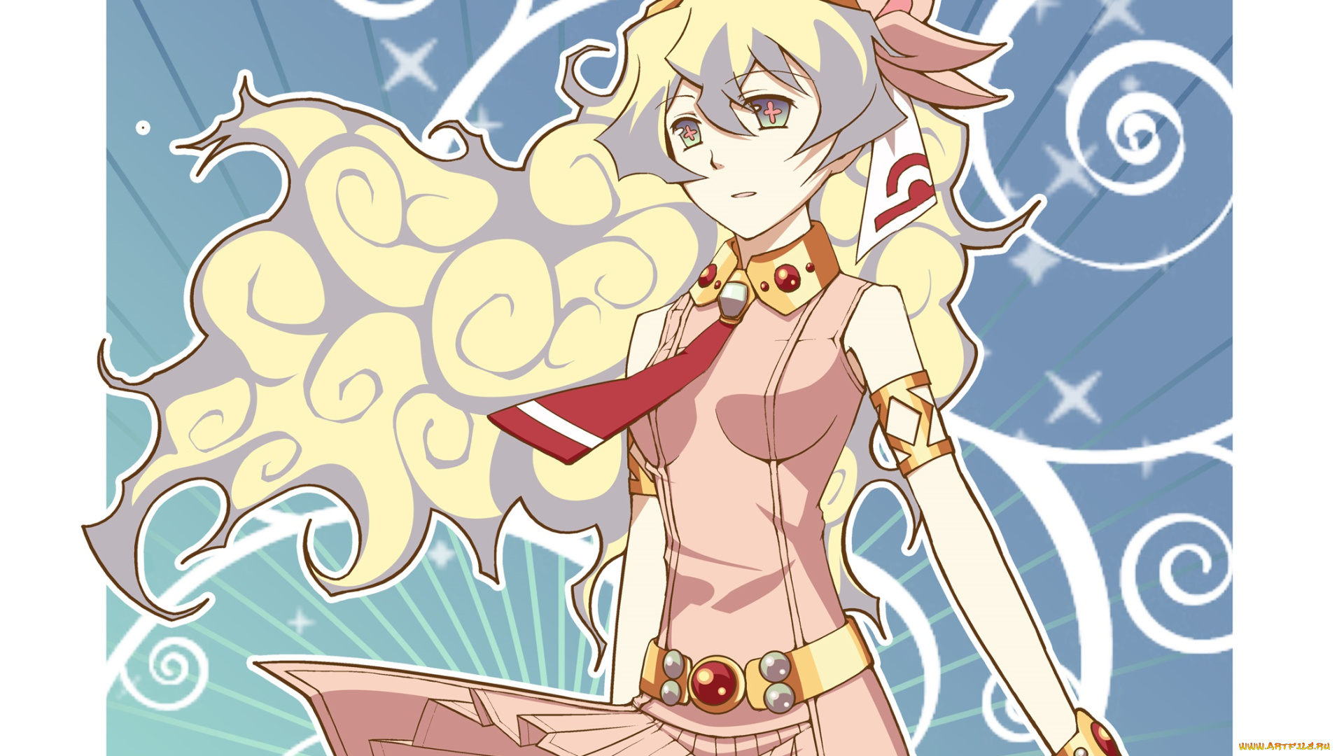 аниме, tengen, toppa, gurren-lagann, nia, teppelin