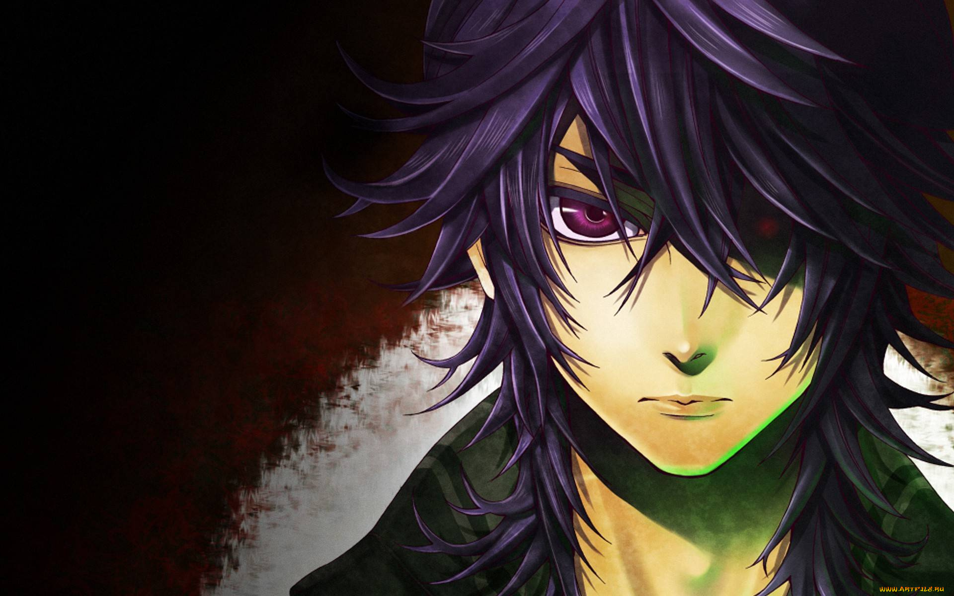 аниме, shiki, парень