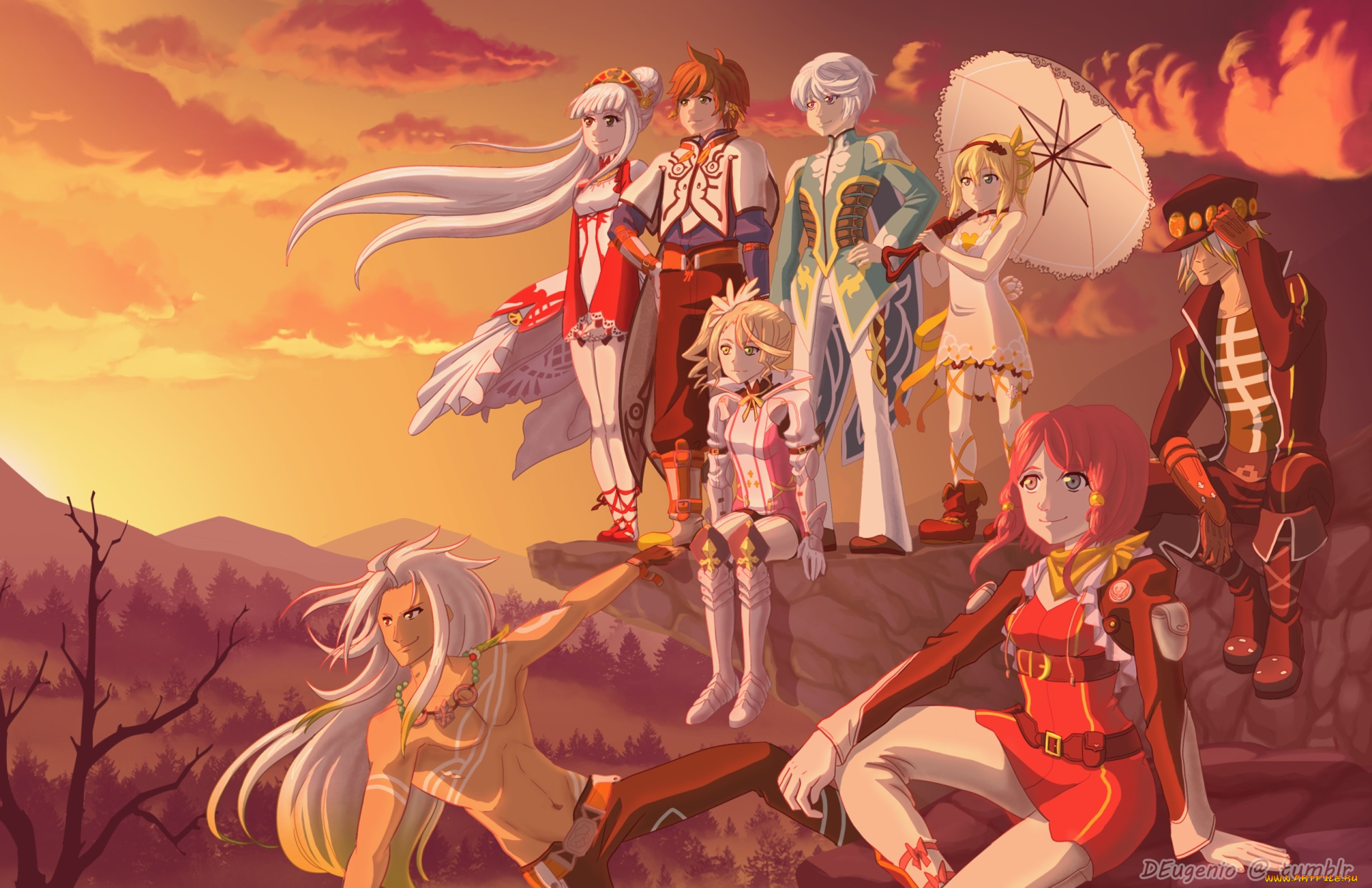 аниме, tales, of, zestiria, персонаж