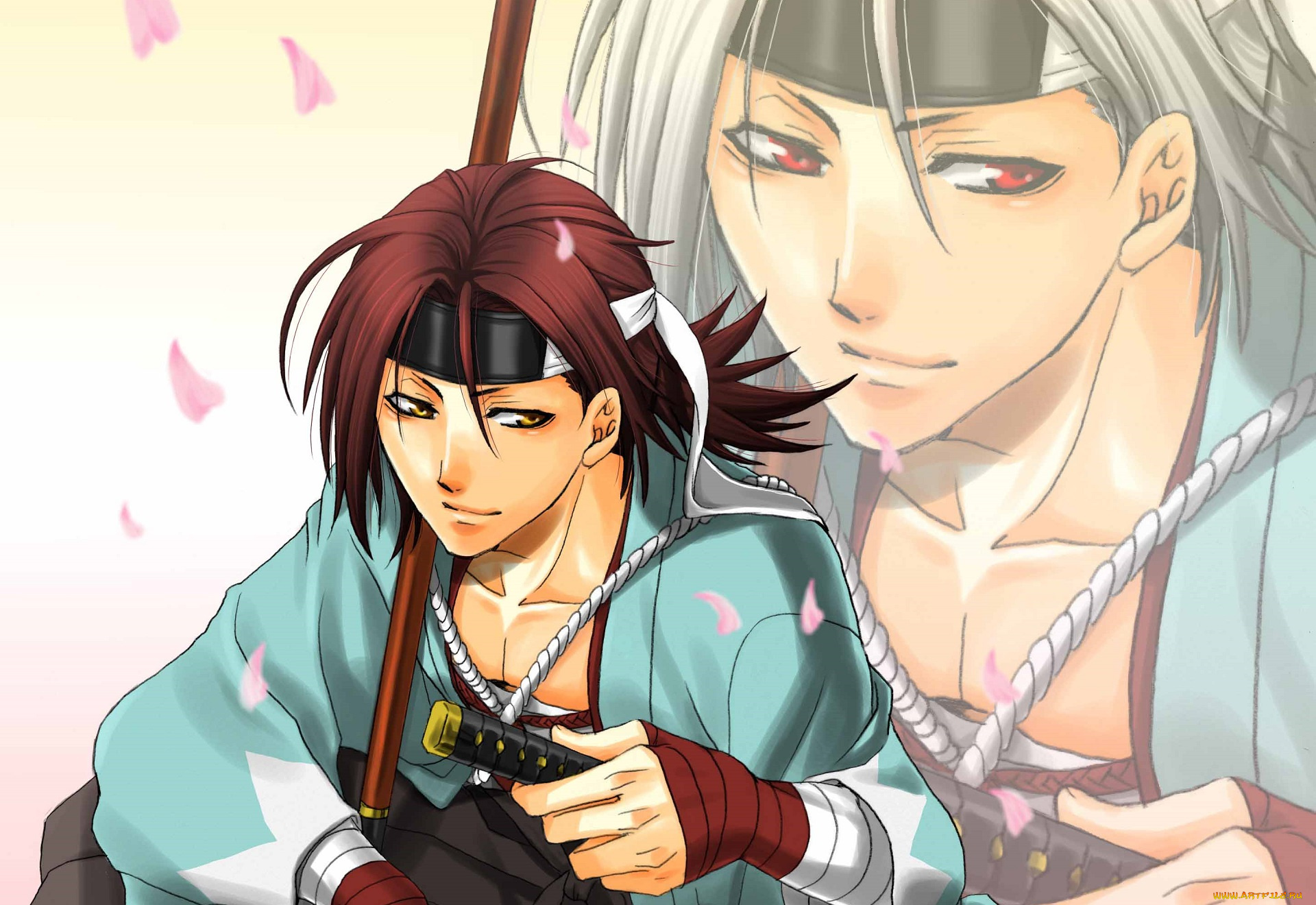 аниме, hakuouki, harada, sanosuke