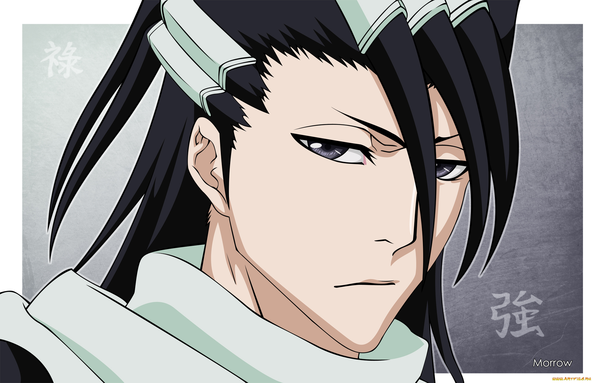 аниме, bleach, kuchiki, byakuya