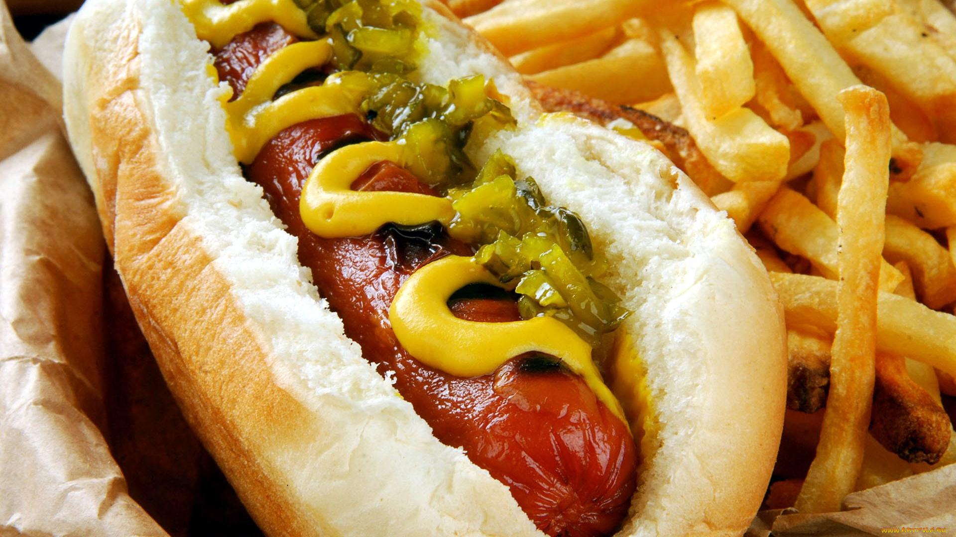 еда, бутерброды, , гамбургеры, , канапе, хот-дог, сосиска, горчица, картофель