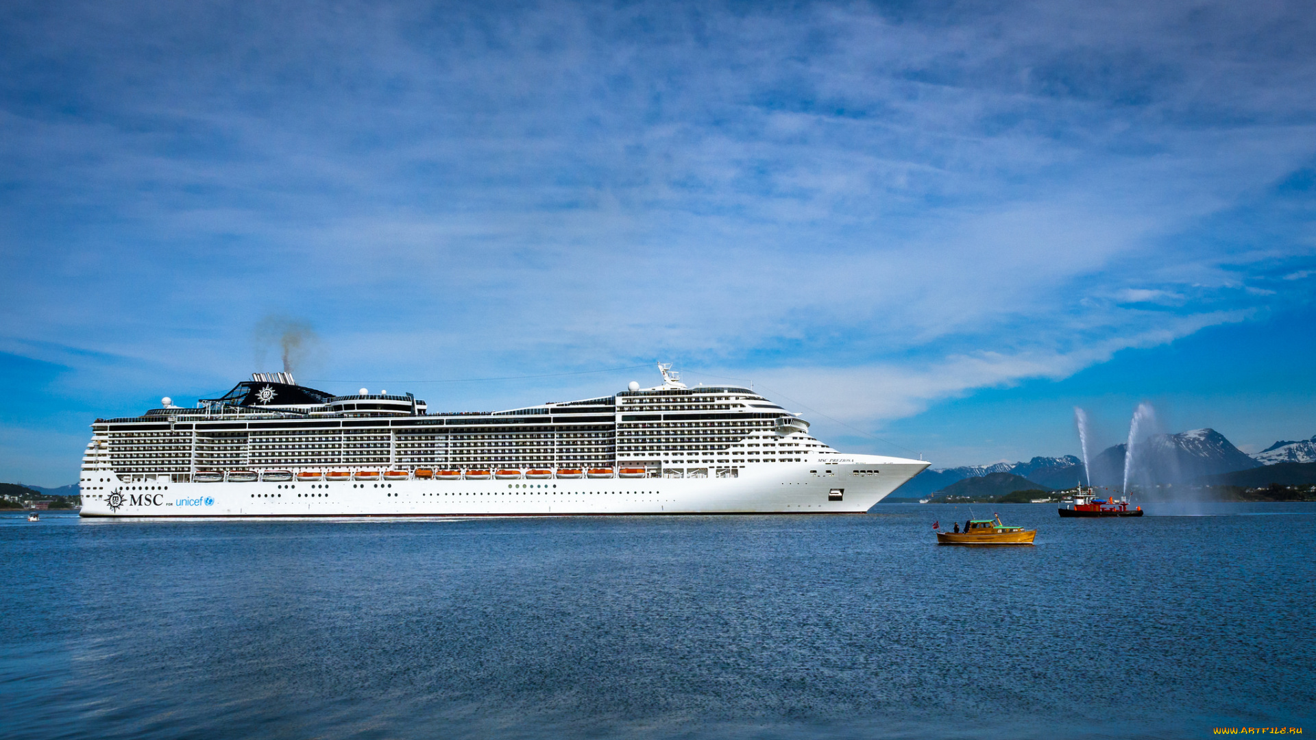 msc, preziosa, корабли, лайнеры, круиз, лайнер