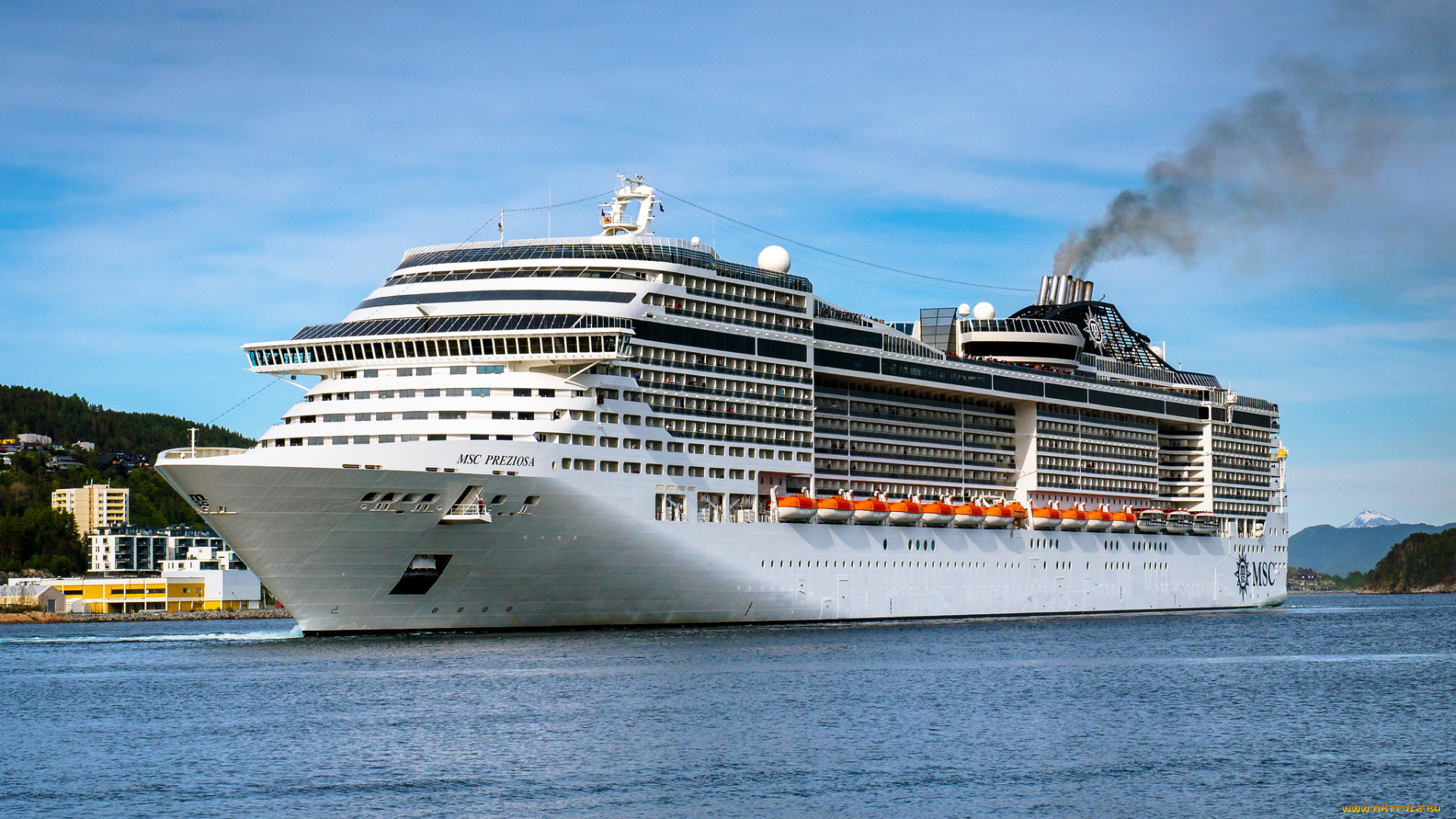 msc, preziosa, корабли, лайнеры, круиз, лайнер