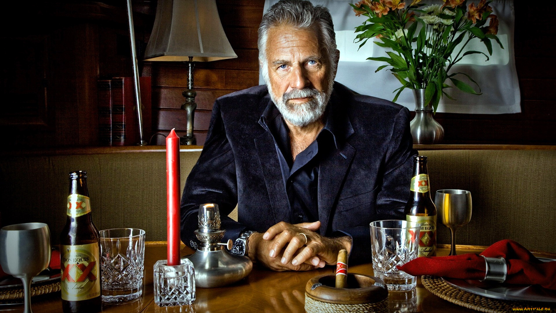 мужчины, -, unsort, бородка, седина