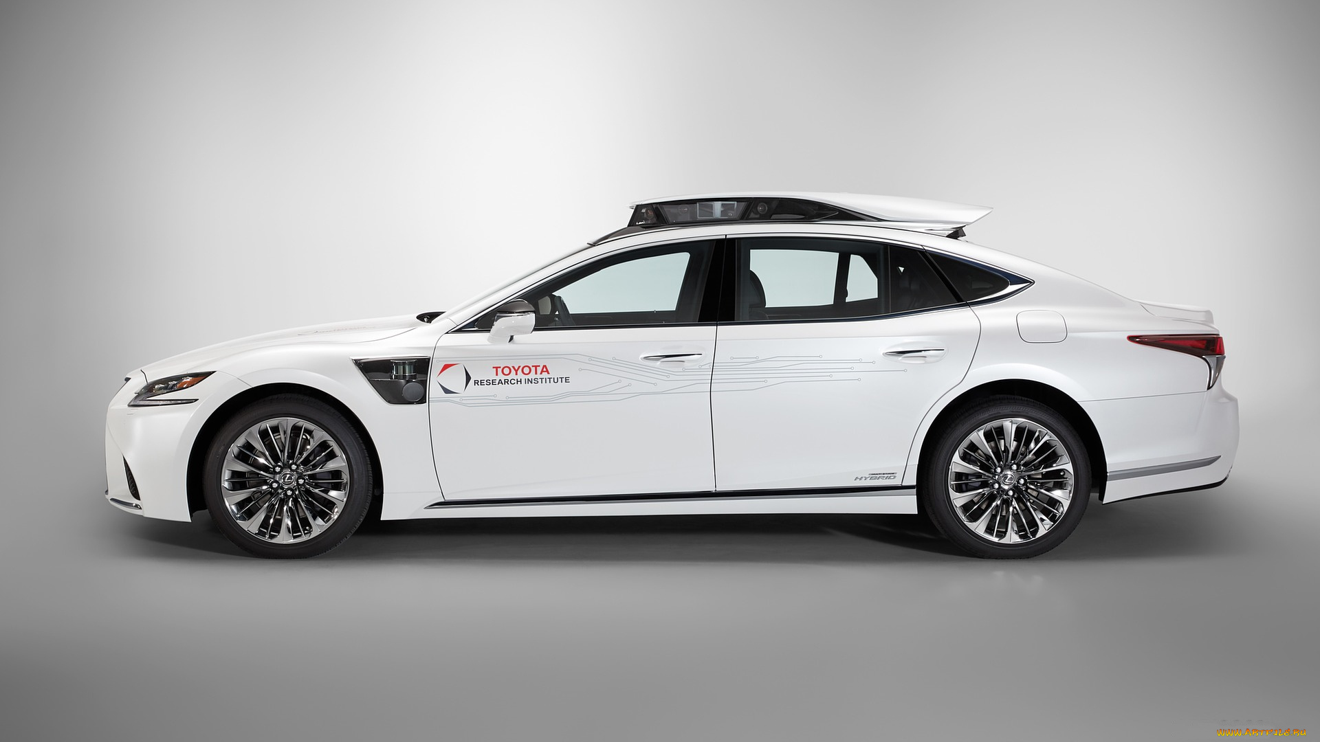 2019, lexus, ls, tri-p4, autonomous, vehicle, автомобили, lexus, 2019, автономный, автомобиль, седан, лексус, профиль, autonomous, vehicle, tri, p4, ls