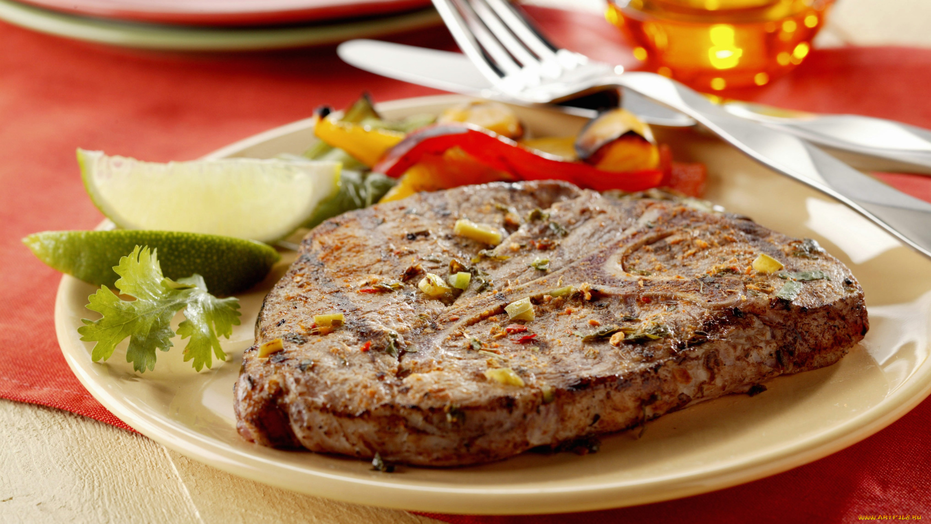 еда, мясные, блюда, мясо, стейк