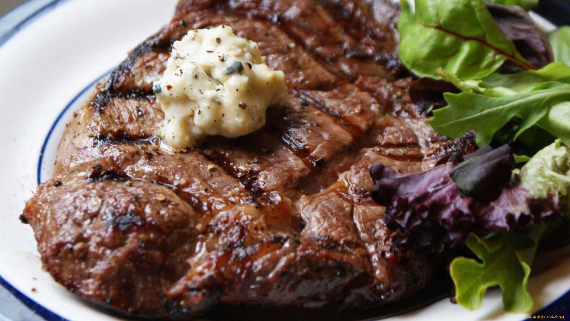 еда, мясные, блюда, стейк, мясо