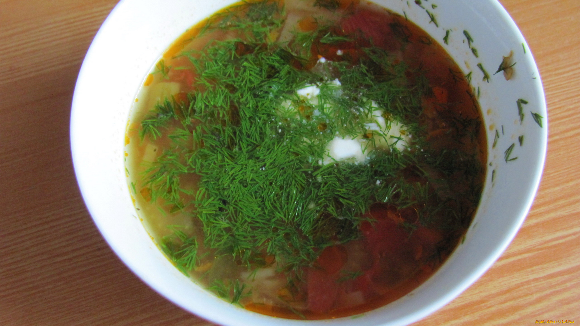 еда, первые, блюда, борщ