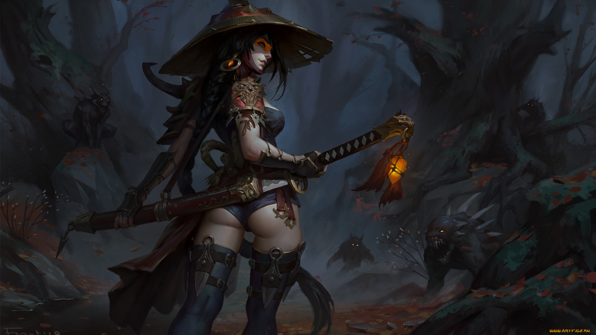 фэнтези, девушки, dmitry, skvortsov